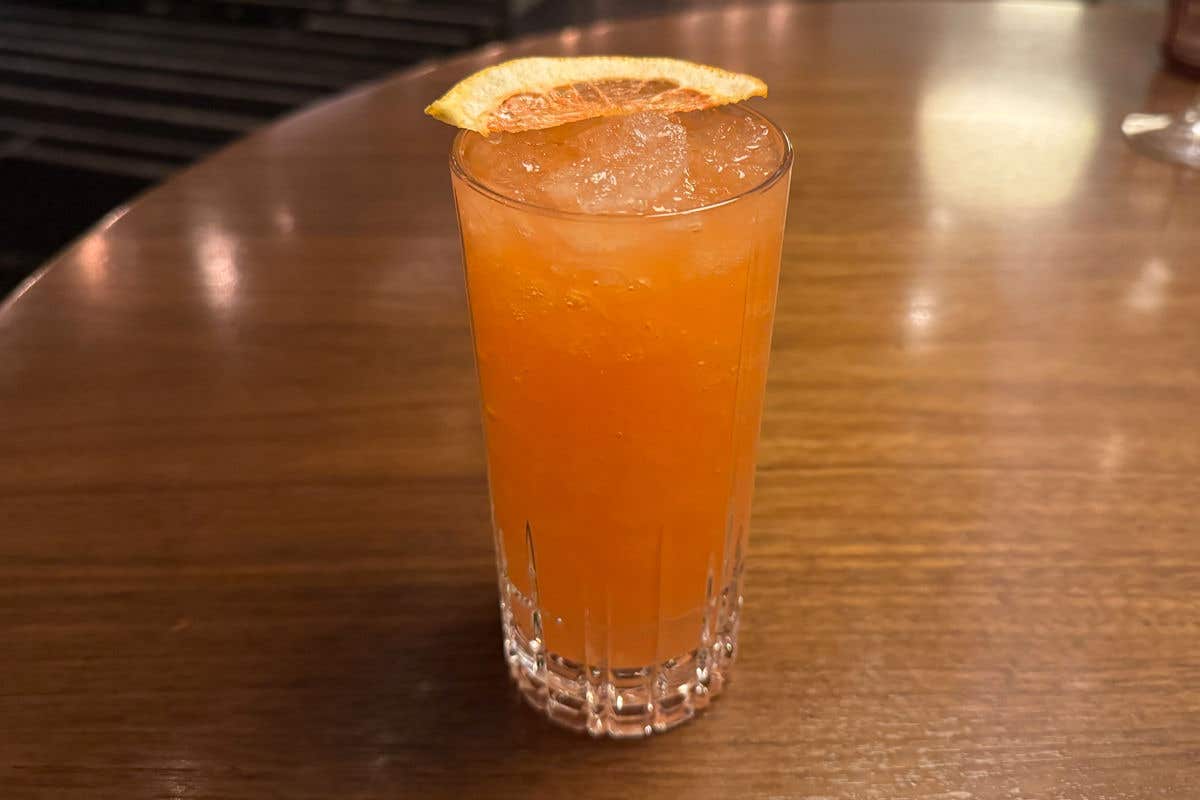 Orange cocktail